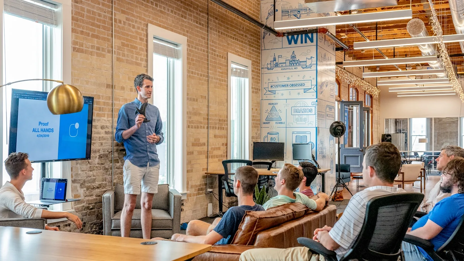 Zakelijke teampresentatie — AI voor adviesbureaus en consultancy